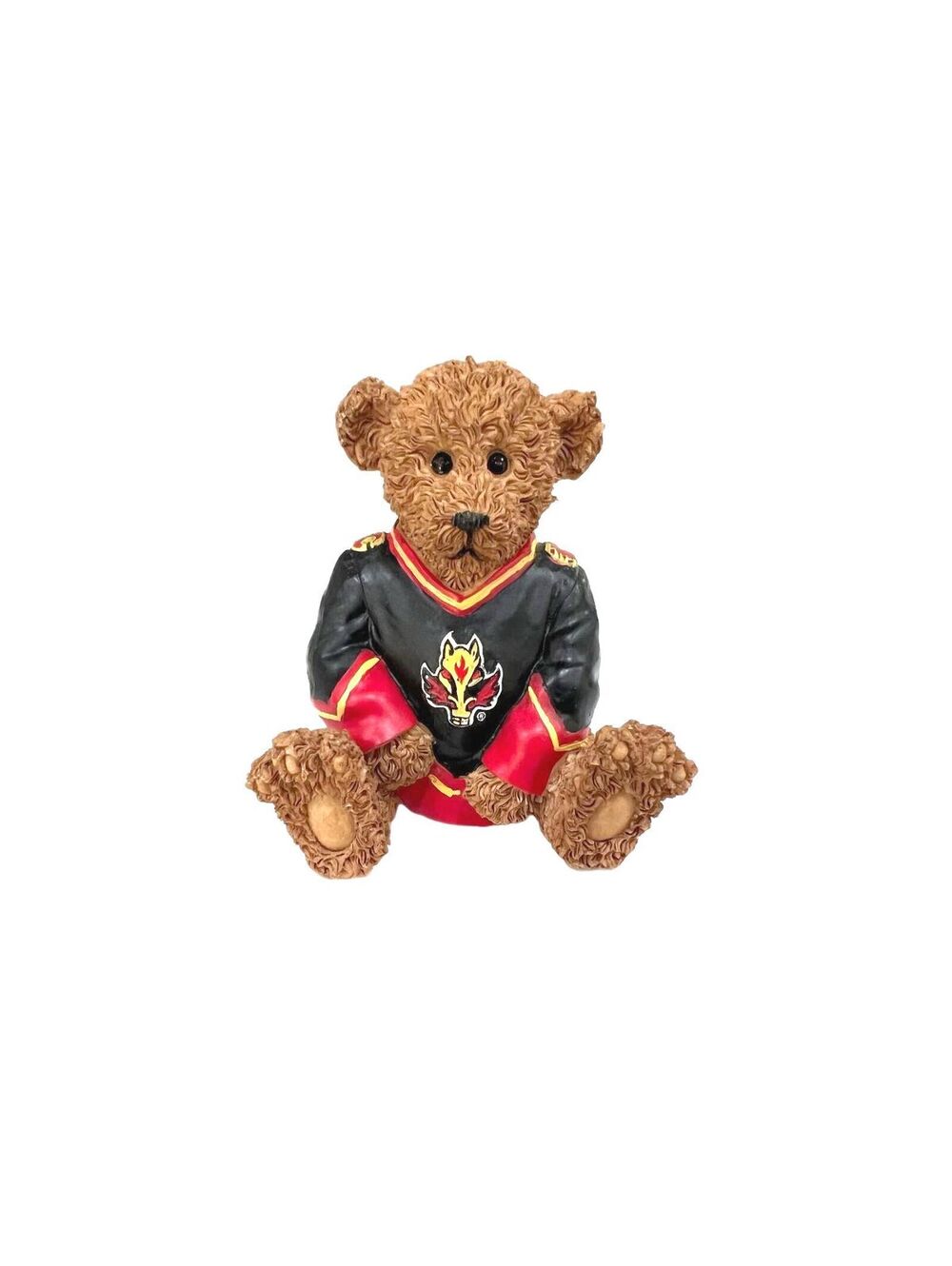 Vintage Elby Powerplay Teddies NHL Figurine w Box-Calgary Flames "Blasty" Horse